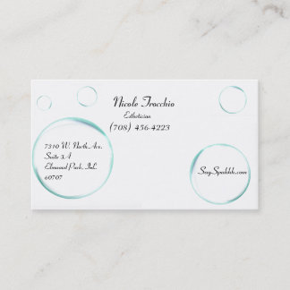 Bubbly Bath Business Card
