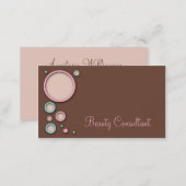 Bubbly Brown Business Cards (Front/Back)