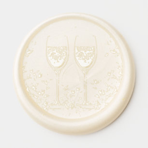 Bubbly Celebration Wax Seal Stickers