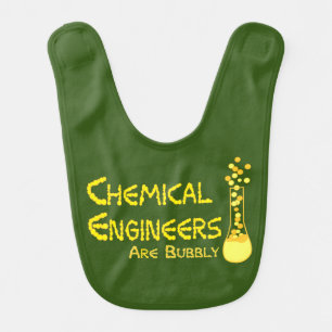 Bubbly Chemical Engineers Baby Bib