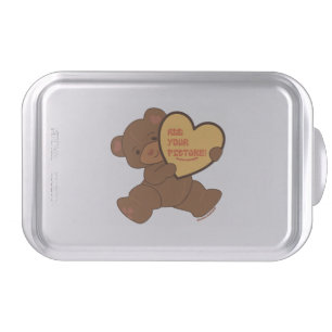 Bubbly Cute Bear Brown Colorway Cake Pan