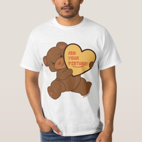Bubbly Cute Bear Brown Colorway Sweatshirt T_Shirt