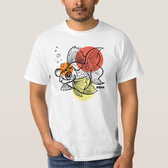 Bubbly Eyed Goldfish T-Shirt (Front)