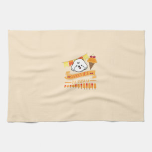 bubbly loves ice cream towel
