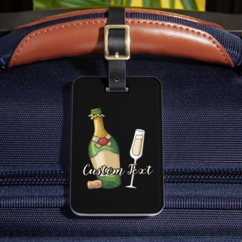 Bubbly Luggage Tag