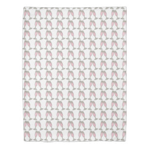 Bubbly Pink Champagne Toast Cheers Bridal Shower Duvet Cover