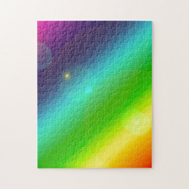 Bubbly Rainbow Jigsaw Puzzle (Vertical)