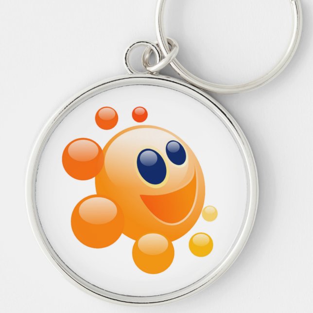 BUBBLY SUN KEYCHAIN (Front)