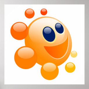 BUBBLY SUN POSTER