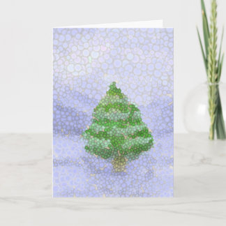 Bubbly Winter Scene Card