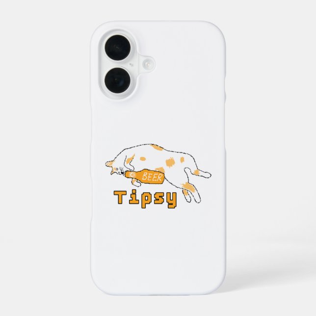 BubblyCuddle Beer Cat Iphone Case (Back)