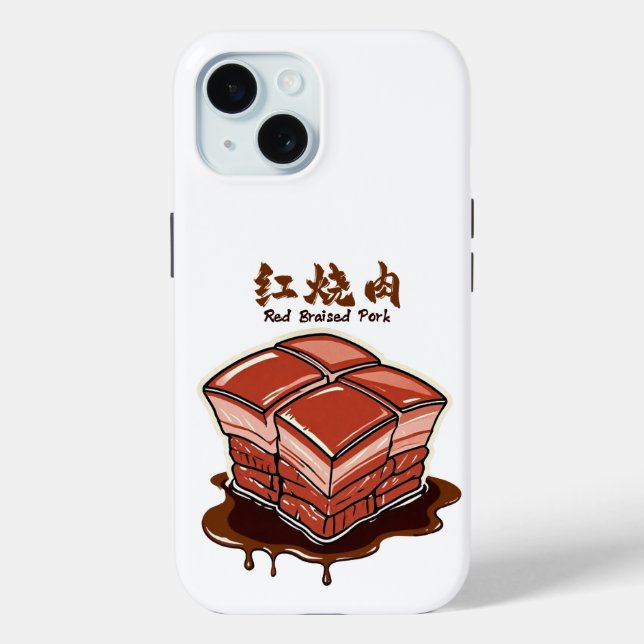 ​BubblyCuddle Red Braised Pork Case-Mate iPhone Case (Back)
