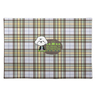 bubbly's tea party placemat