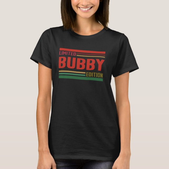 BUBBY Limited Edition Shirt BUBBY Name Personalize (Front)