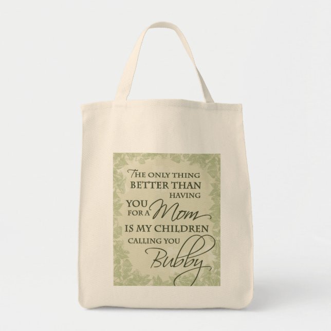Bubby Tote Bag (Front)