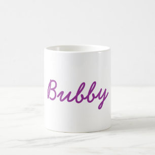 "Bubby" Yiddish grandma coffee mug