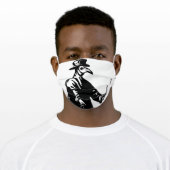 Bubonic Plague Seventeenth-century Beak Doctor Adult Cloth Face Mask (Worn)