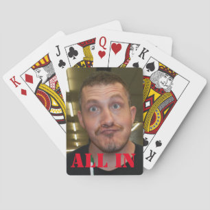 BUBS ALL IN POKER CARDS