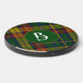 Bucanan Plaid Monogrammed Wireless Charger (Front 2)