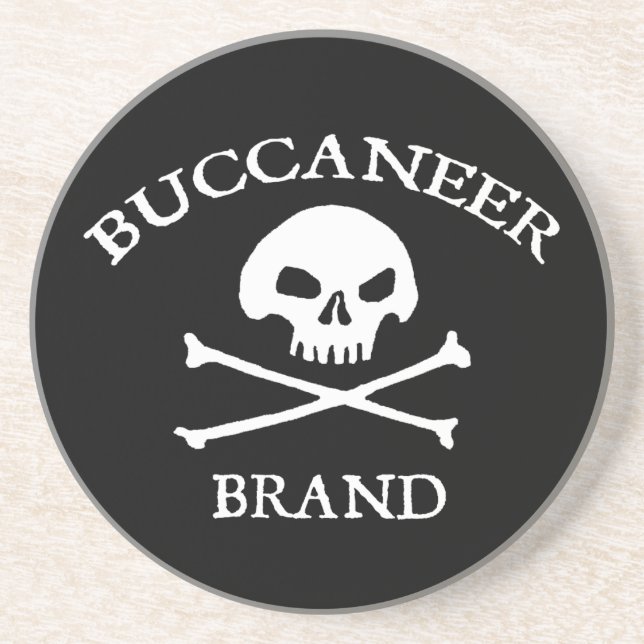Buccaneer Brand Drink Coaster (Front)