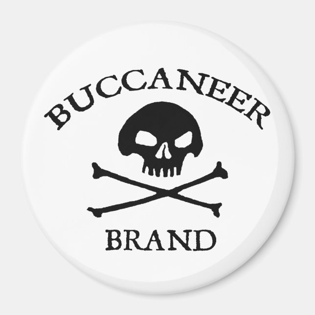 Buccaneer Brand Magnet (Front)