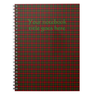 Buccleuch Official Tartan Notebook