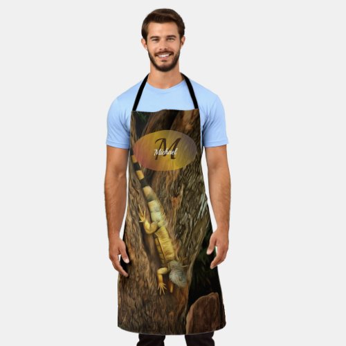 Bucerias Iguana 1069 Apron