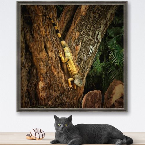 Bucerias Iguana 1069 Art Print