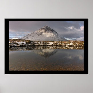 Buchaille Etive Mor. Poster by cARTerART