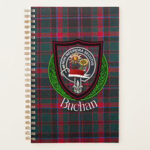 Buchan Scottish Clan Tartan & Crest Planner