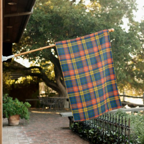 Buchanan Ancient Clan Tartan House Flag