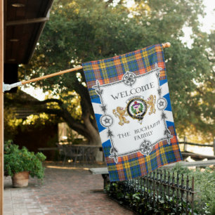 Buchanan Ancient Tartan Garden Flag - Tartan Flag 