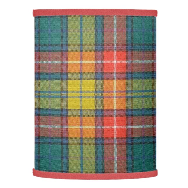 Buchanan Ancient Tartan Pattern Lamp Shade (Left)