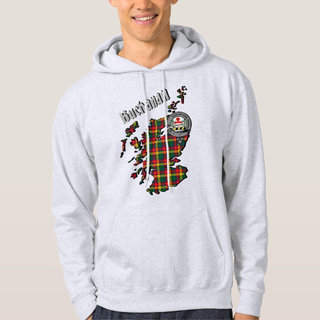 Buchanan Clan Badge Hoodie (Front)
