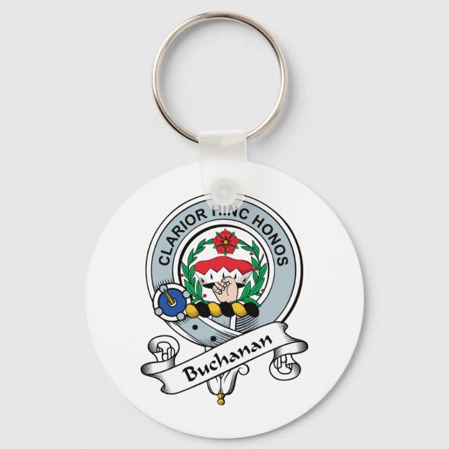 Buchanan Clan Badge Keychain (Front)