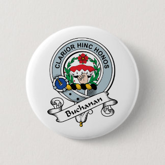 Buchanan Clan Badge Pinback Button