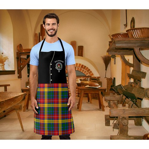 Buchanan Clan Badge  Tartan Kilt Apron