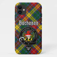 Buchanan Clan Badge Tartan Phone Case Zazzle