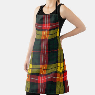 Buchanan Clan Modern Tartan Apron