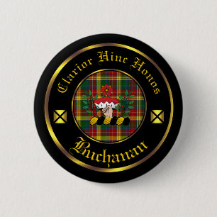Buchanan Clan & Tartan Button