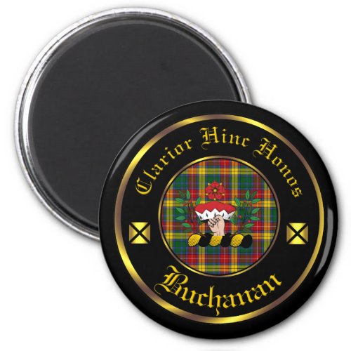 Buchanan Clan  Tartan Magnet