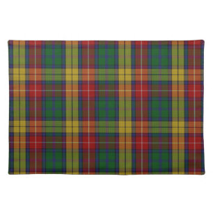 Buchanan Clan Tartan Plaid Pattern Cloth Placemat