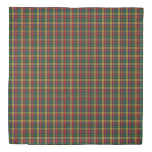 Buchanan Clan Tartan Plaid Pattern Duvet Cover