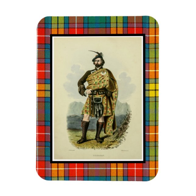 Buchanan Clansman Magnet (Vertical)