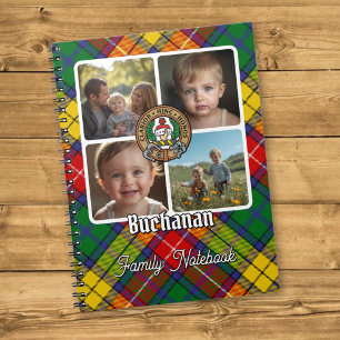 Buchanan Family Photo Collage Notebook