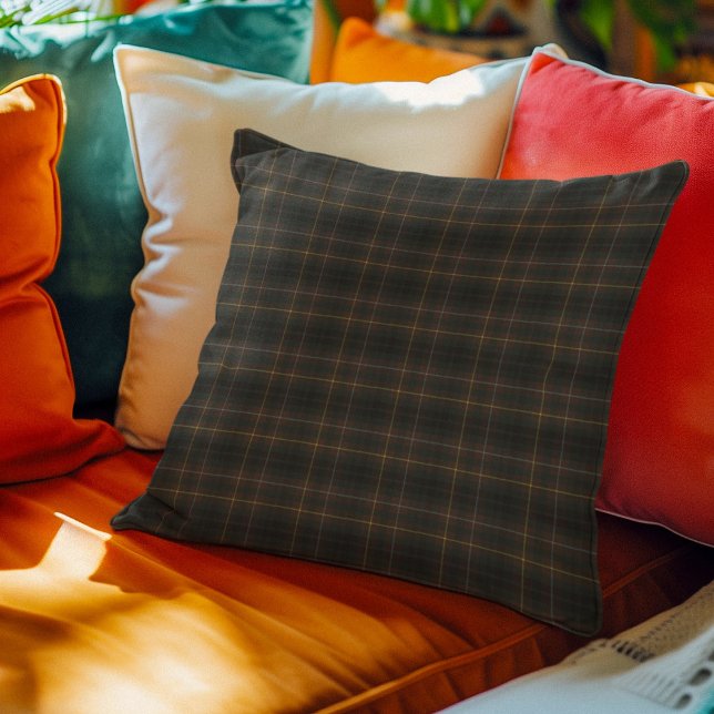 Buchanan Hunting Modern Original Scottish Tartan  Throw Pillow (Creator Uploaded)