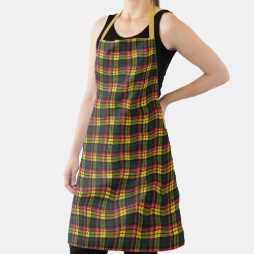 Buchanan Modern Original Scottish Tartan Apron