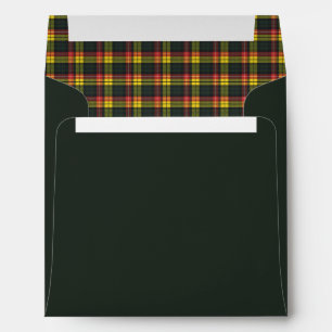 Buchanan Modern Original Scottish Tartan Envelope