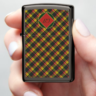 Buchanan Modern Scottish Clan Tartan Zippo Lighter