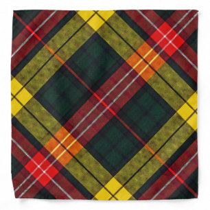 Buchanan Modern Tartan Bandana